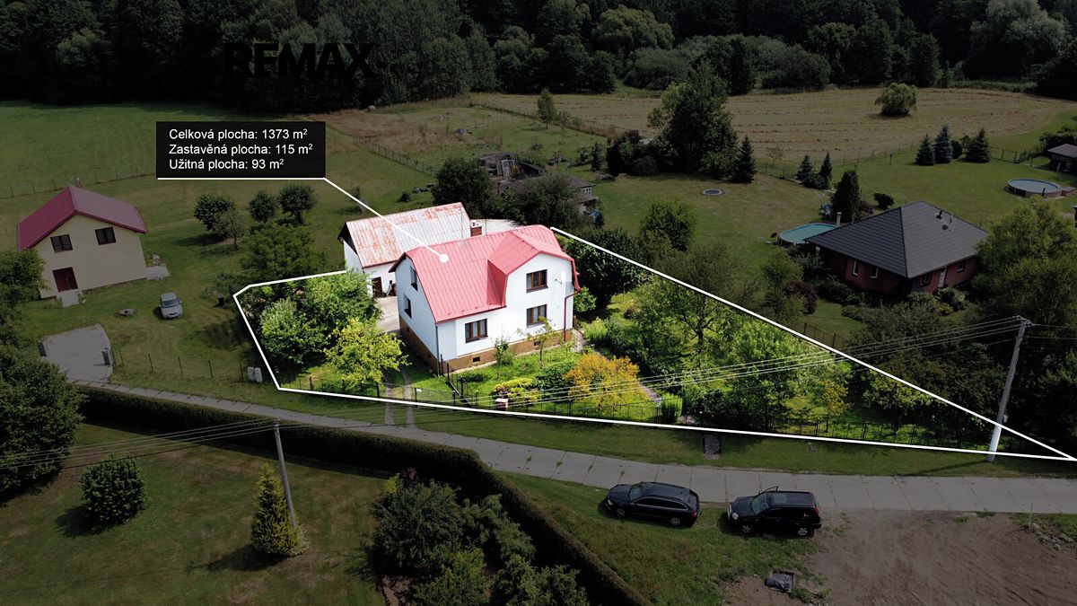Prodej rodinného domu 93 m², pozemek 1373 m²